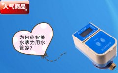 为何称智能水表为用水管家？