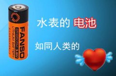 IC卡式水表的“小心脏”-电池