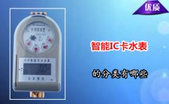 智能IC卡水表的分类有哪些