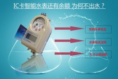 家用水表不出水是怎么回事？