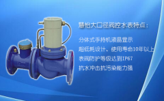 大口径阀控水表  解决管理大难题