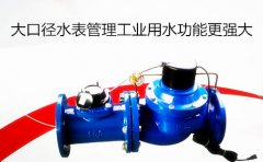 大口径水表功能强大管理工业用水