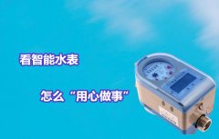 看智能水表怎么“用心做事”