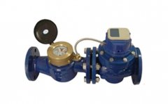 电动蝶阀大口径IC卡智能水表