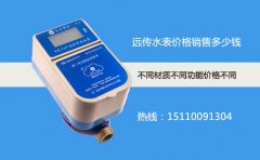 远传水表价格销售多少钱?
