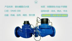 大口径水表之垂直螺翼式水表