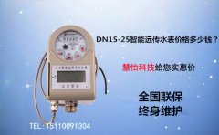 DN15-25智能远传水表价格多少钱？