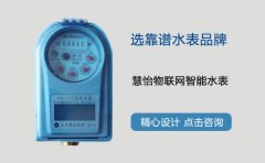 物联网远传阀控水表大数据信息化管水