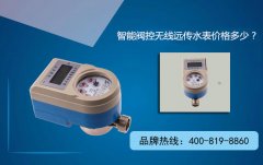 智能阀控无线远传水表价格多少？