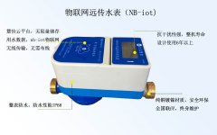 NB-IOT远传阀控水表实时上传用水信息