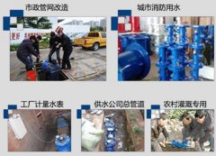 北方严寒地区推荐使用干式大口径水表