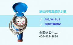 M-BUS有线远程光电直读水表